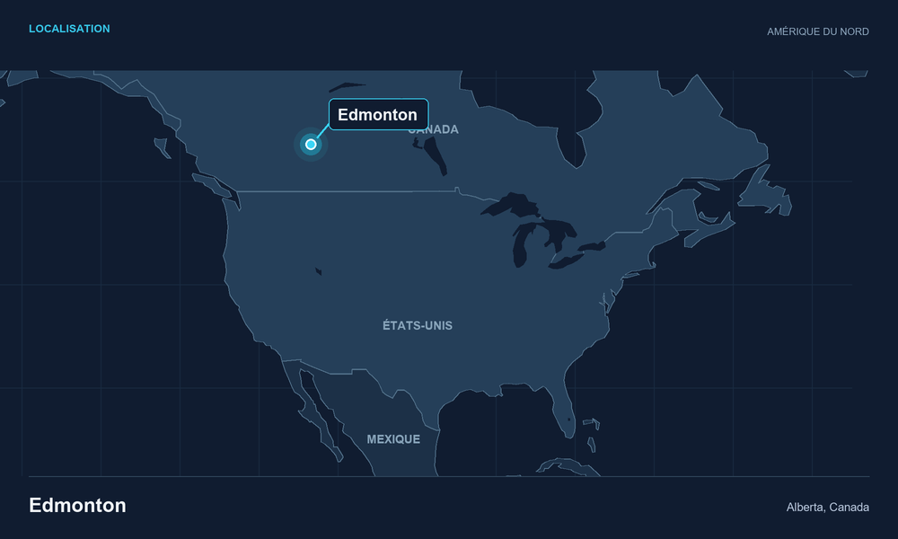 Localisation Edmonton