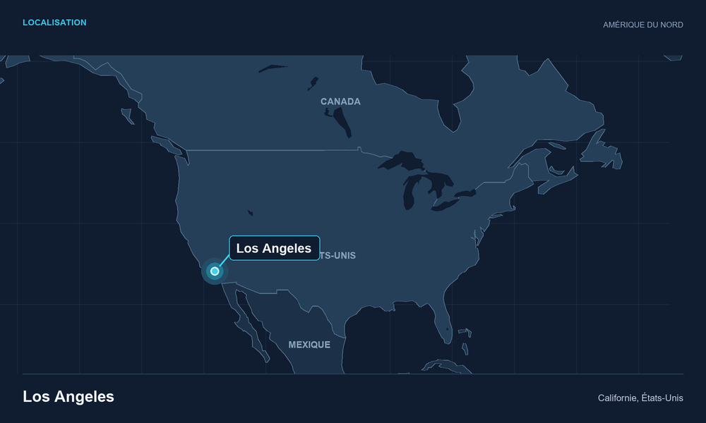 Localisation Los Angeles