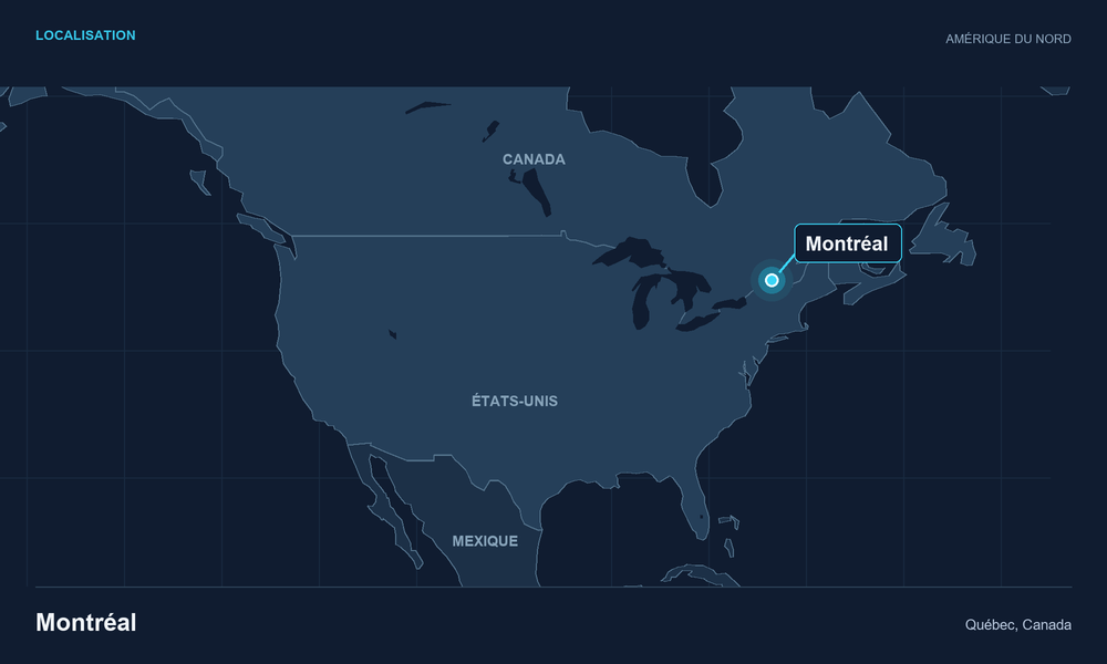 Localisation Montréal