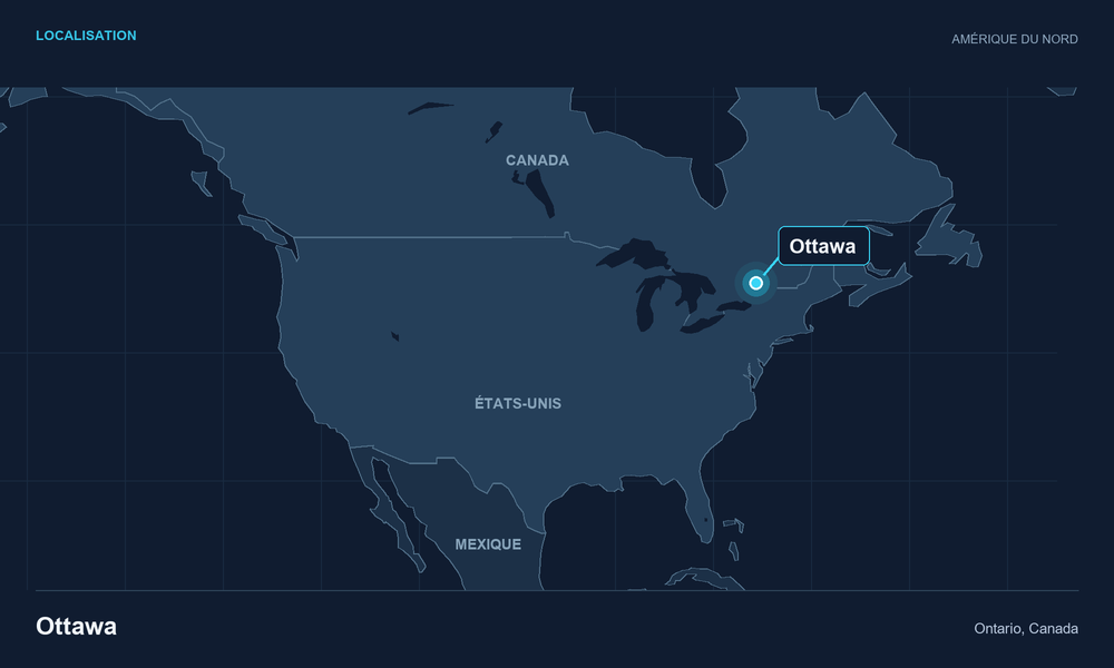 Localisation Ottawa