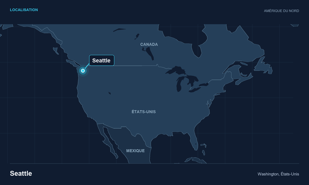 Localisation Seattle