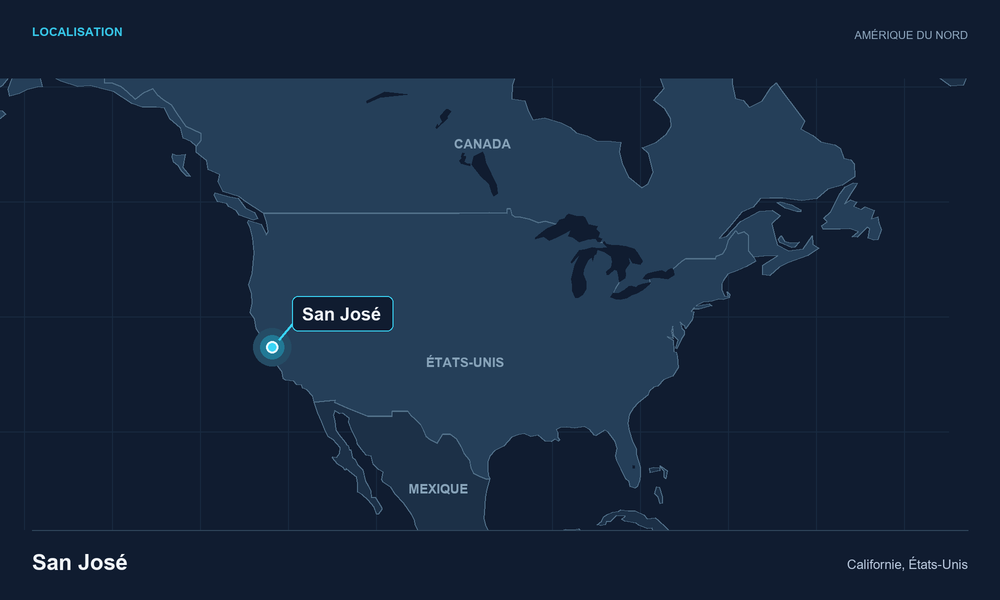 Localisation San Jose