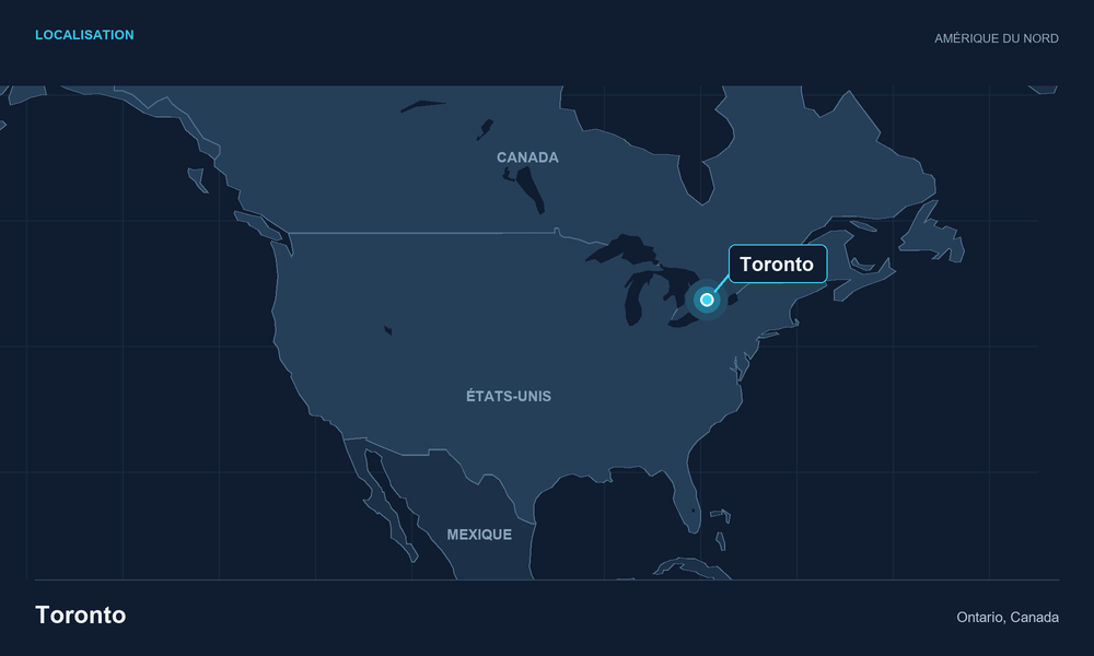 Localisation Toronto