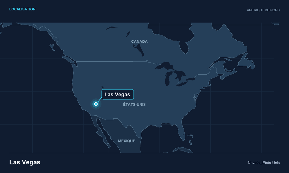 Localisation Las Vegas