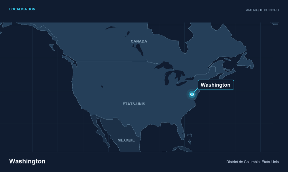 Localisation Washington